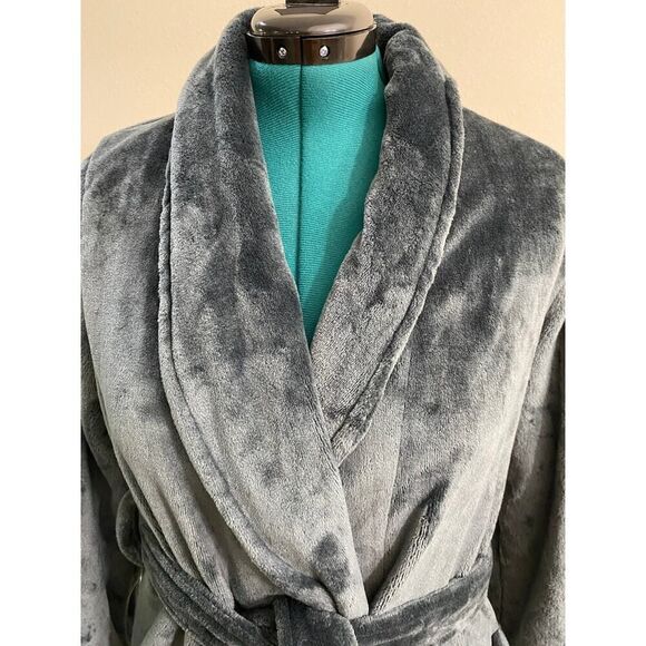 Nordstrom Classic Robe Parachute Stone Cozy Comfy Ultra Soft Men’s Size M - Picture 4 of 10